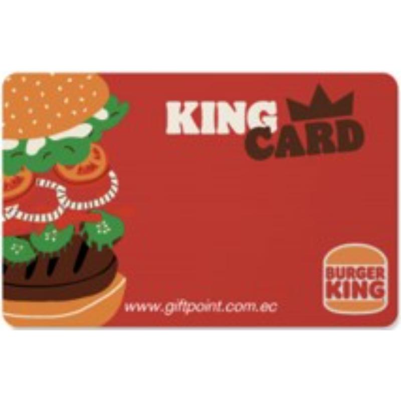 BURGER KING - Gift Card $30