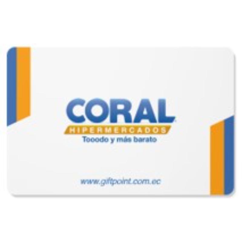 Coral Hipermercados - Gift Card $40