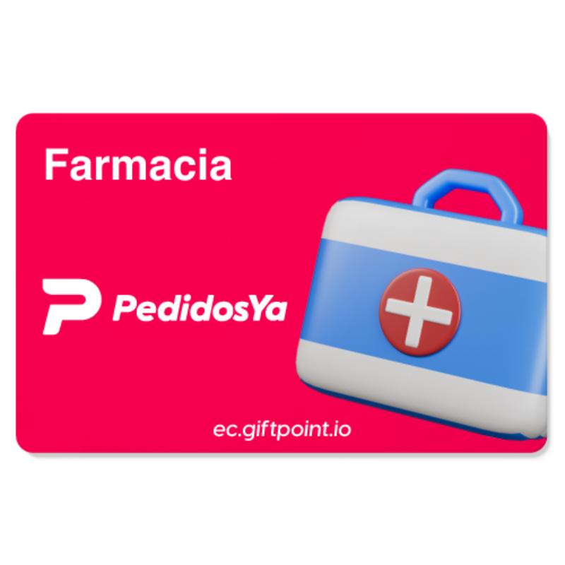 Pedidos Ya - Farmacia - Gift Card $15