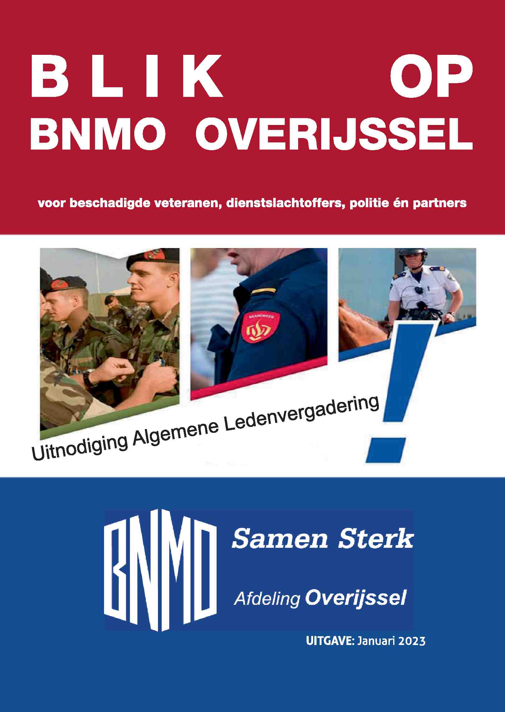 Cover editie januari 2023