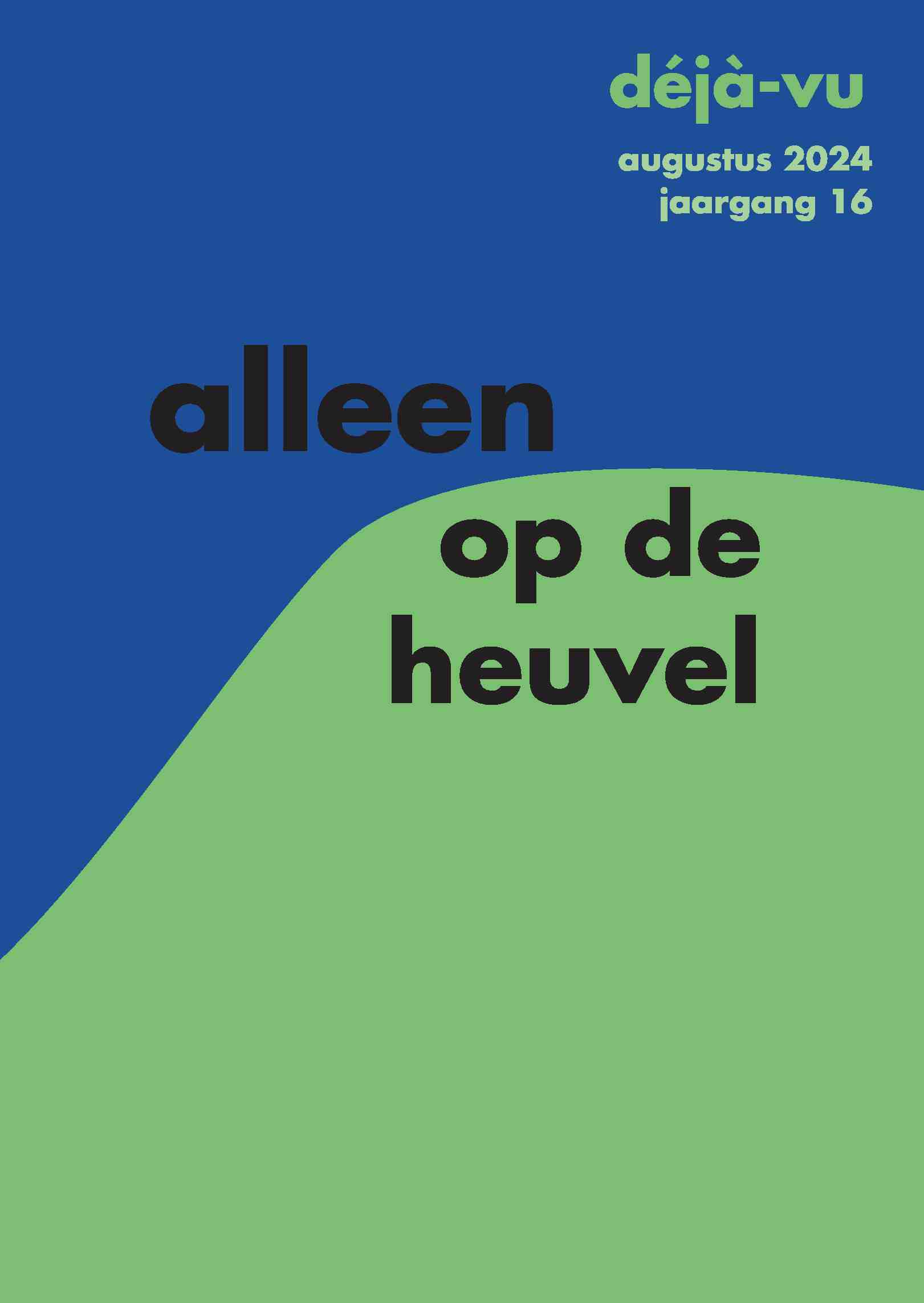 Cover editie augustus 2024