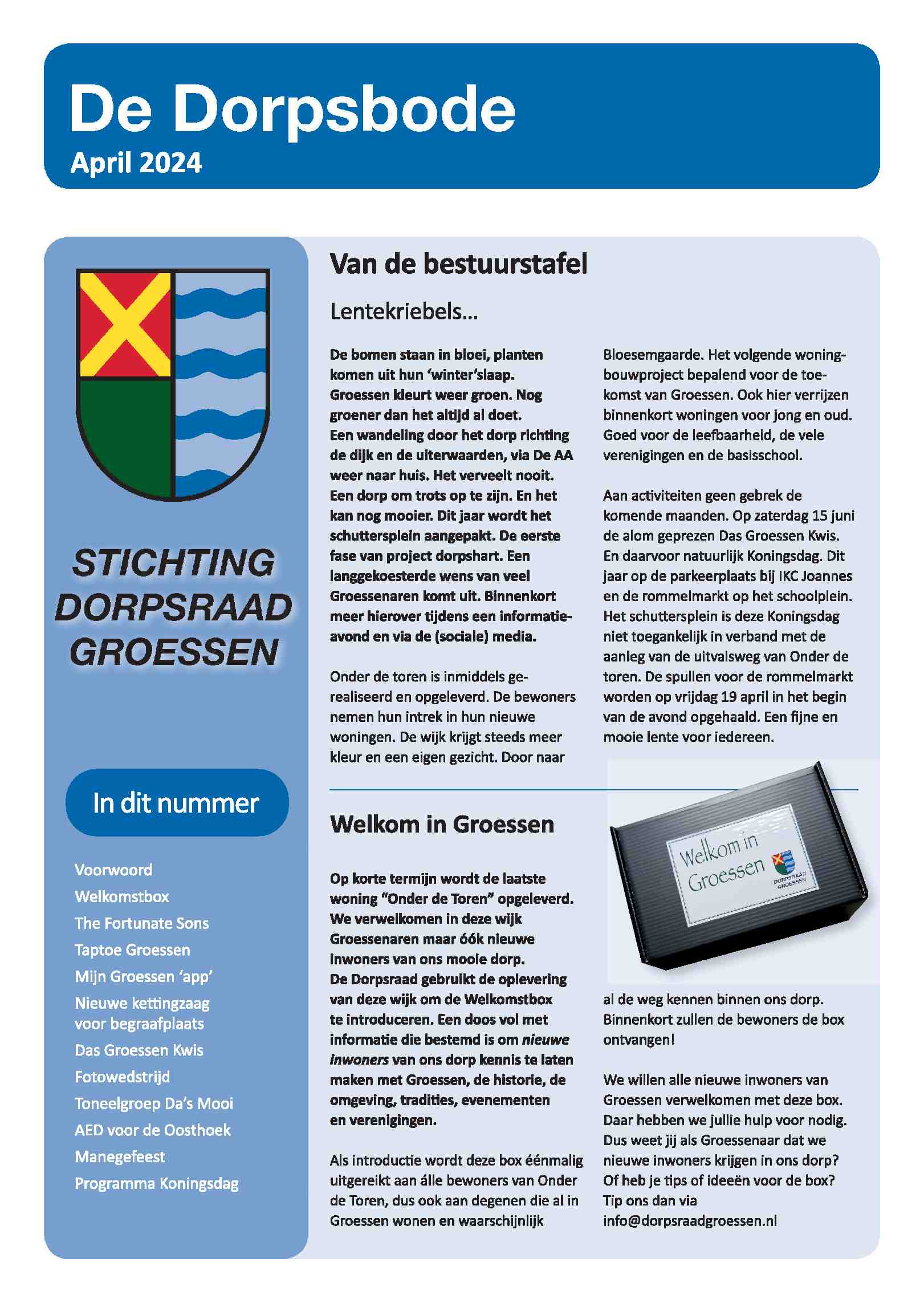 Cover editie april 2024