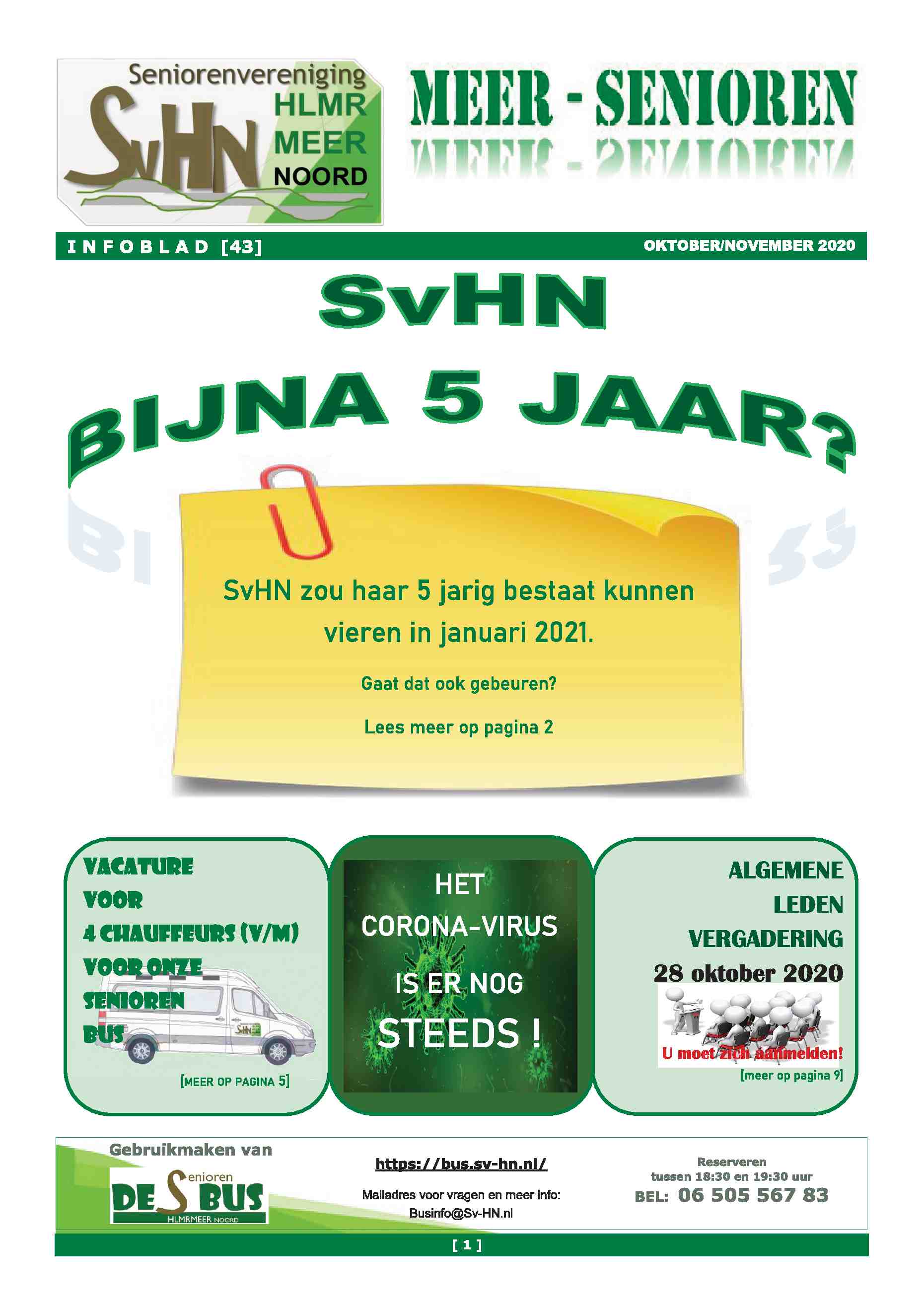 Cover editie oktober 2020