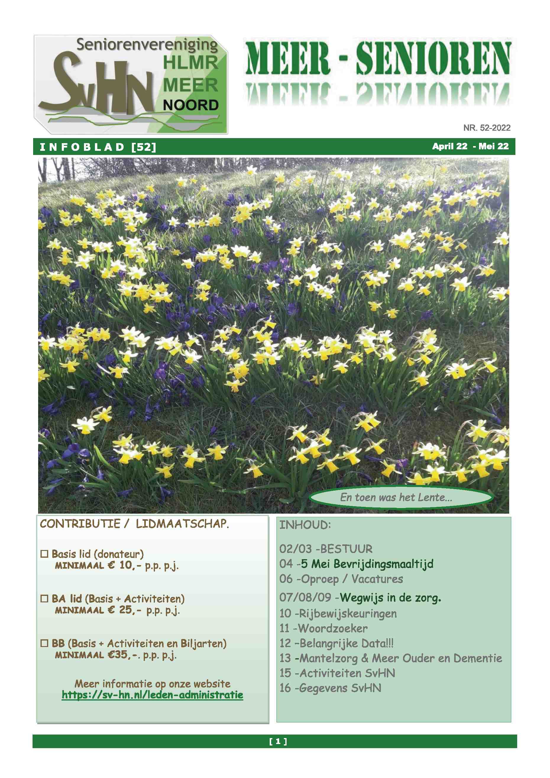 Cover editie april 2022