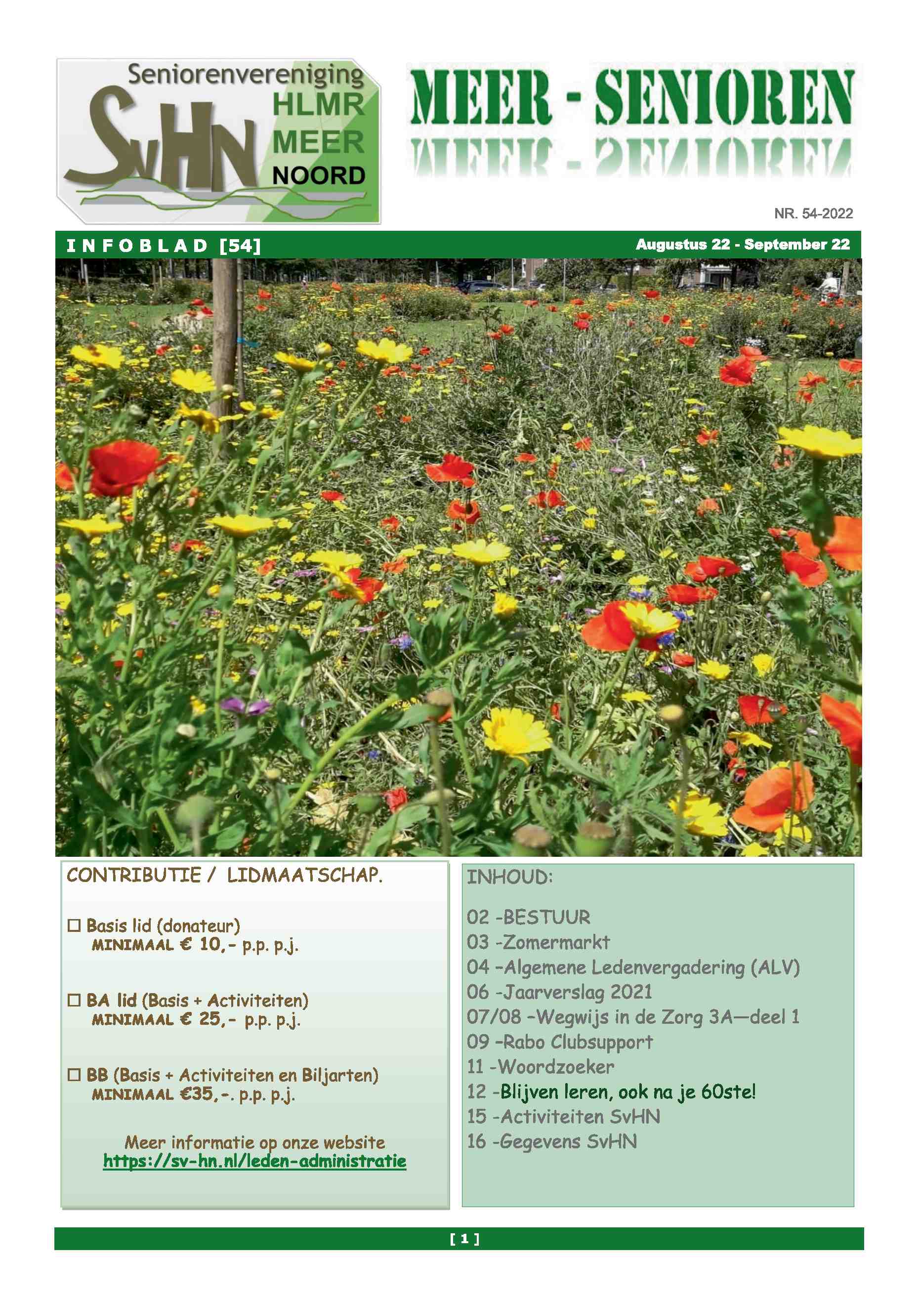 Cover editie augustus 2022