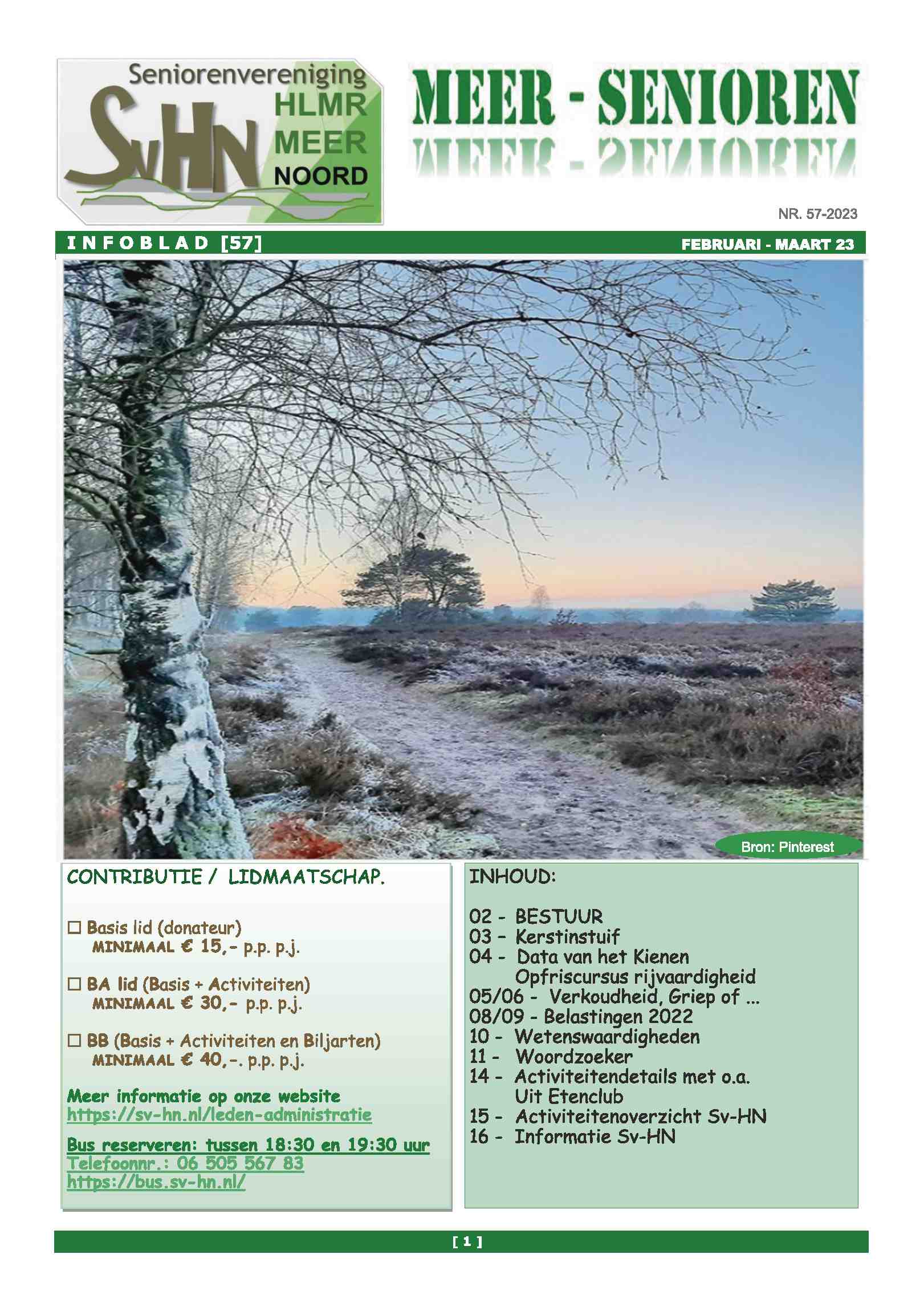 Cover editie februari 2023