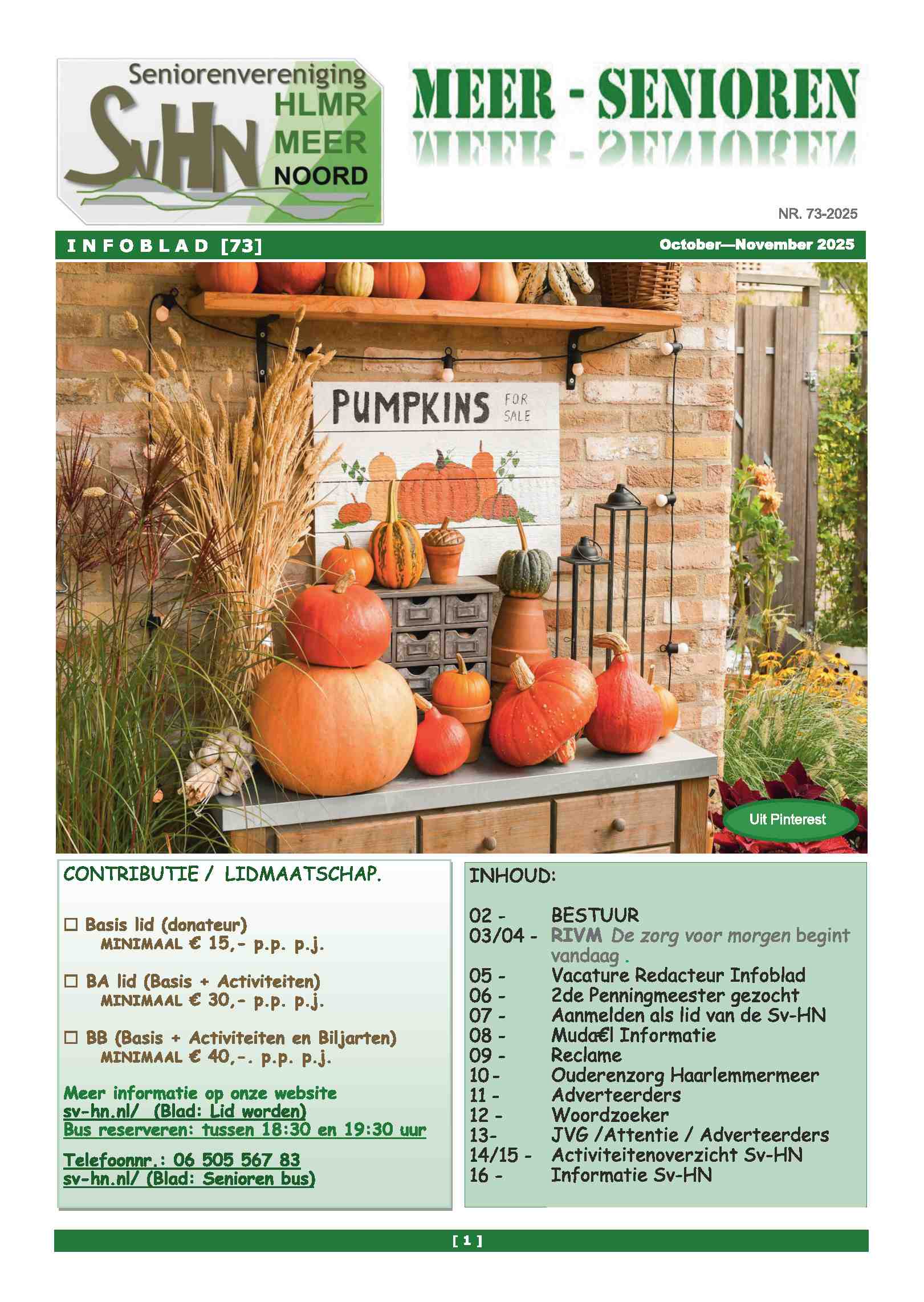 Cover editie oktober 2025