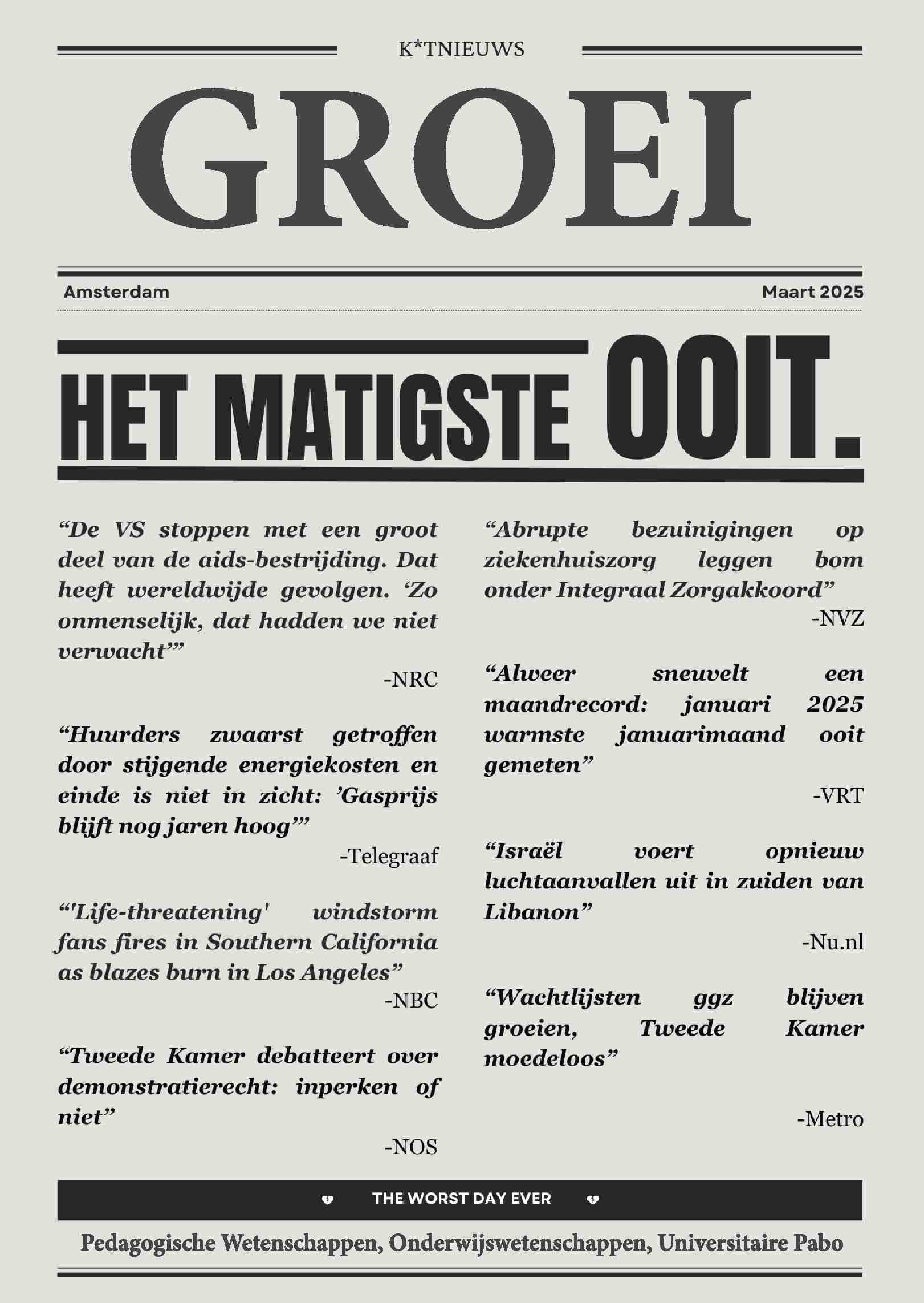 Cover editie maart 2025