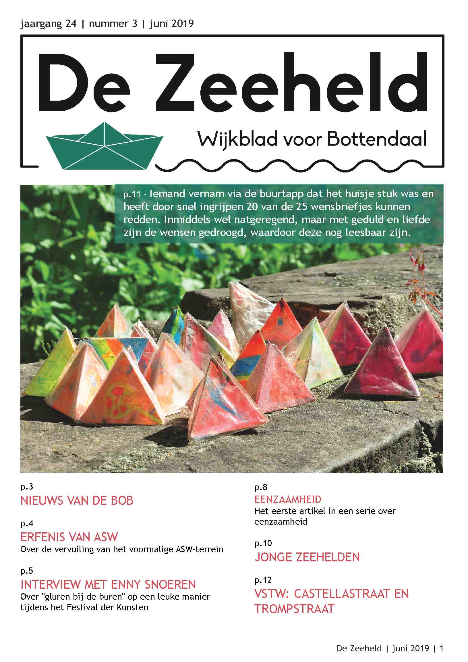 Cover editie juni 2019