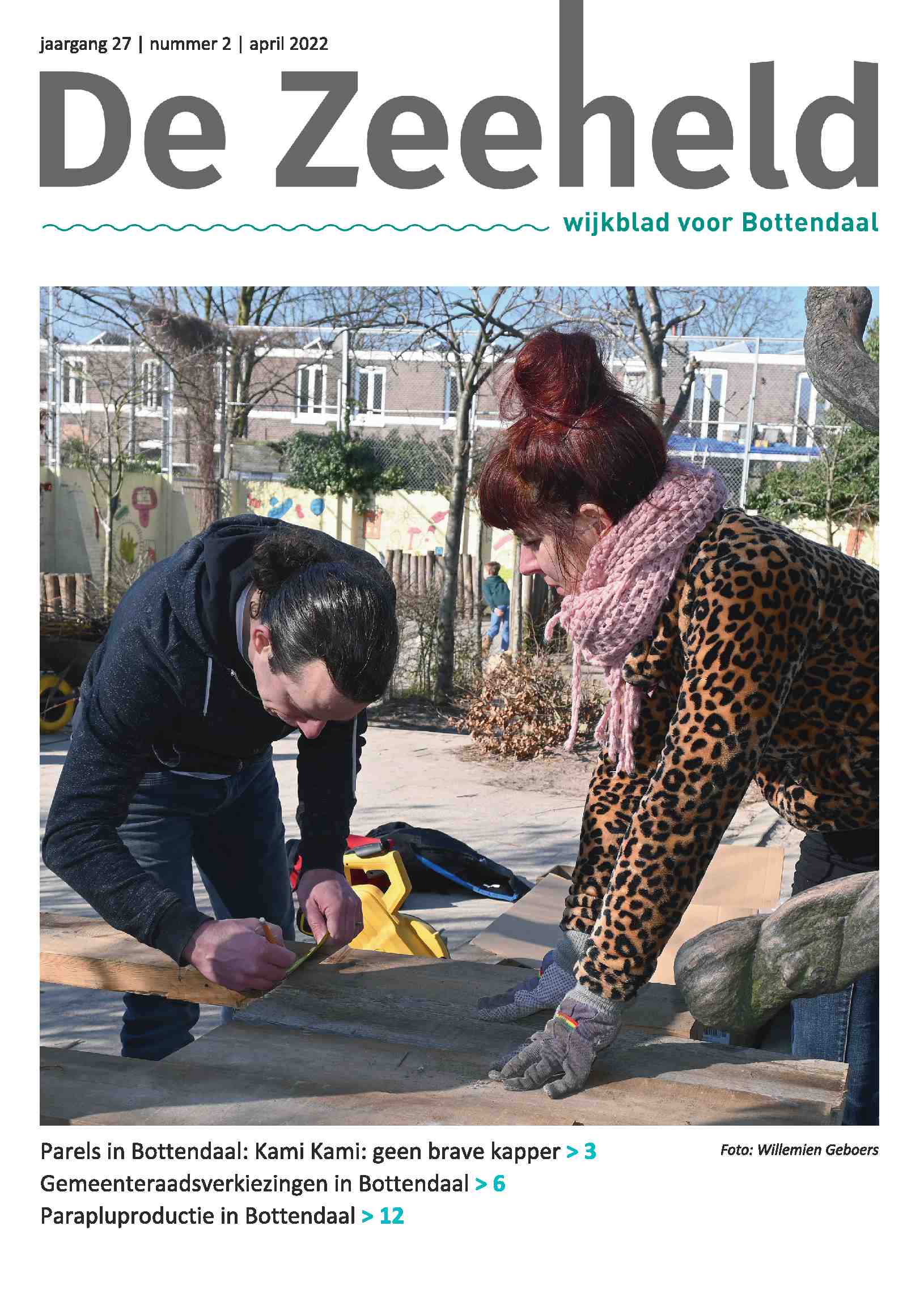 Cover editie april 2022