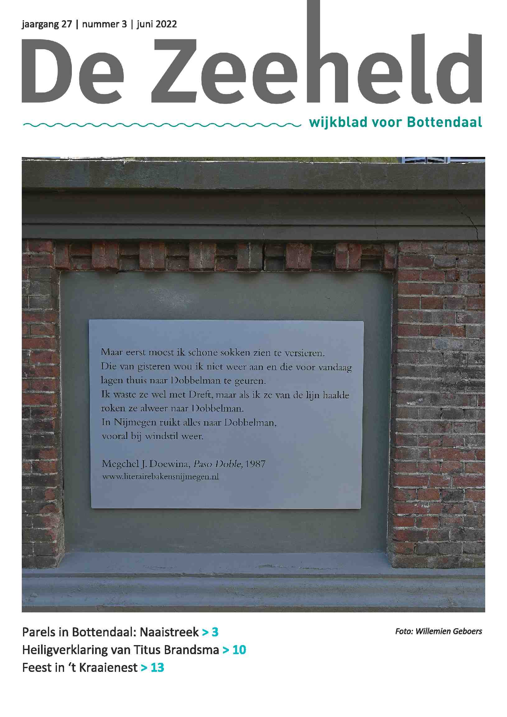 Cover editie juni 2022