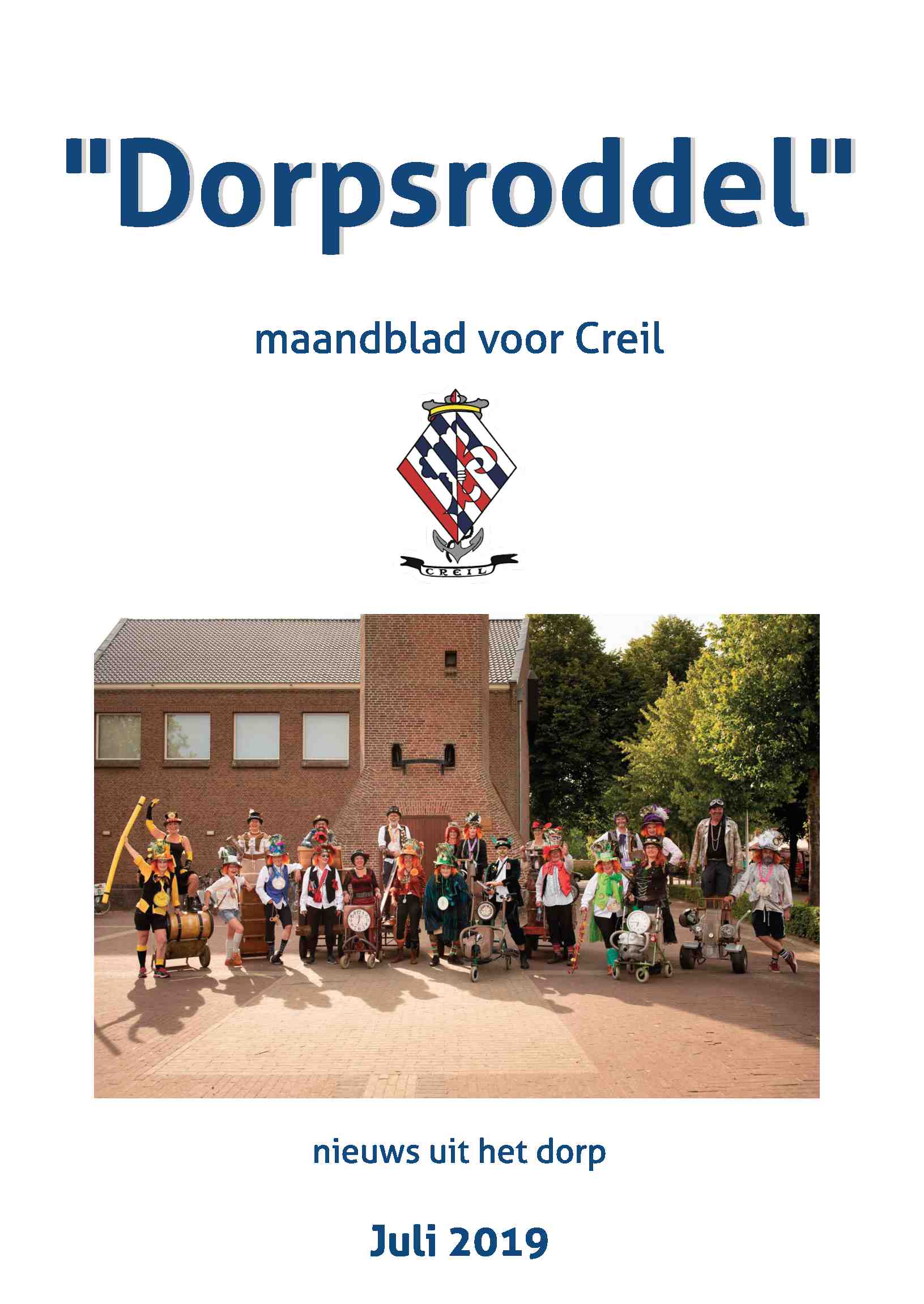 Cover editie juli 2019