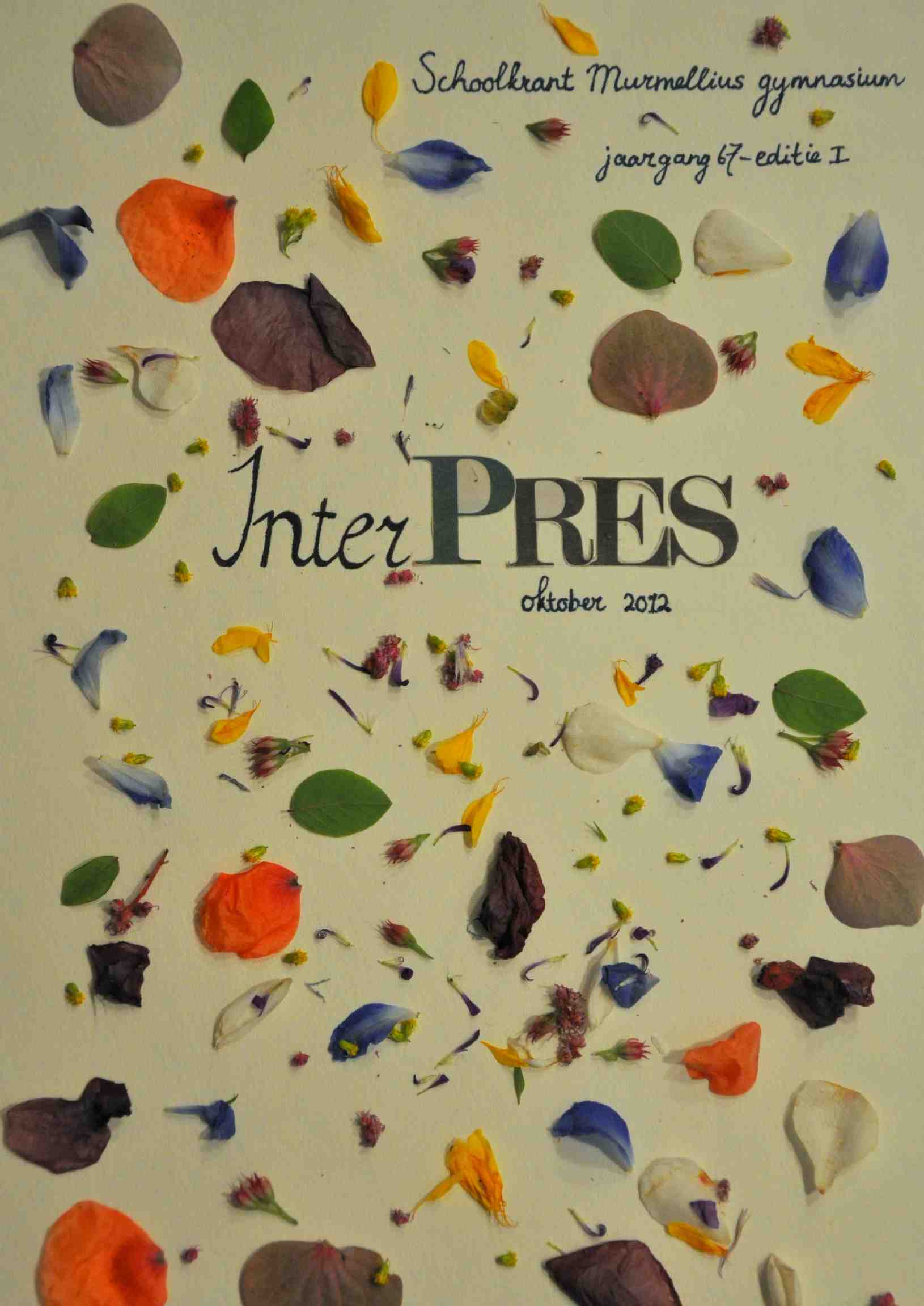 Cover editie oktober 2012