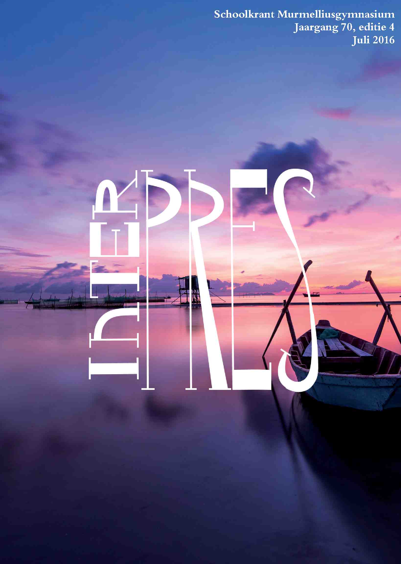 Cover editie juli 2016