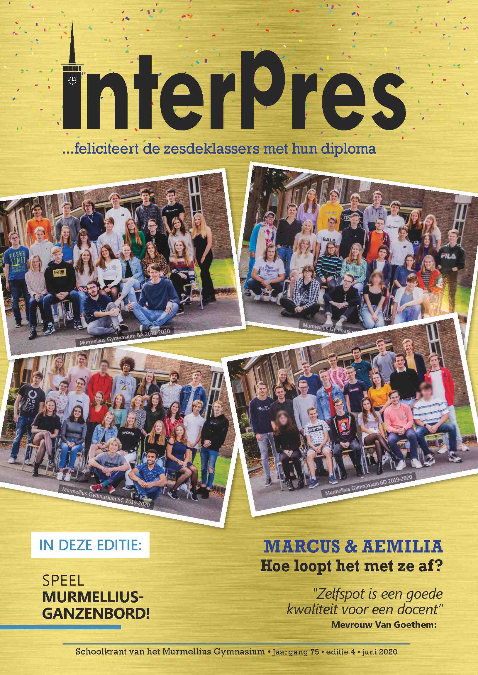 Cover editie juni 2020