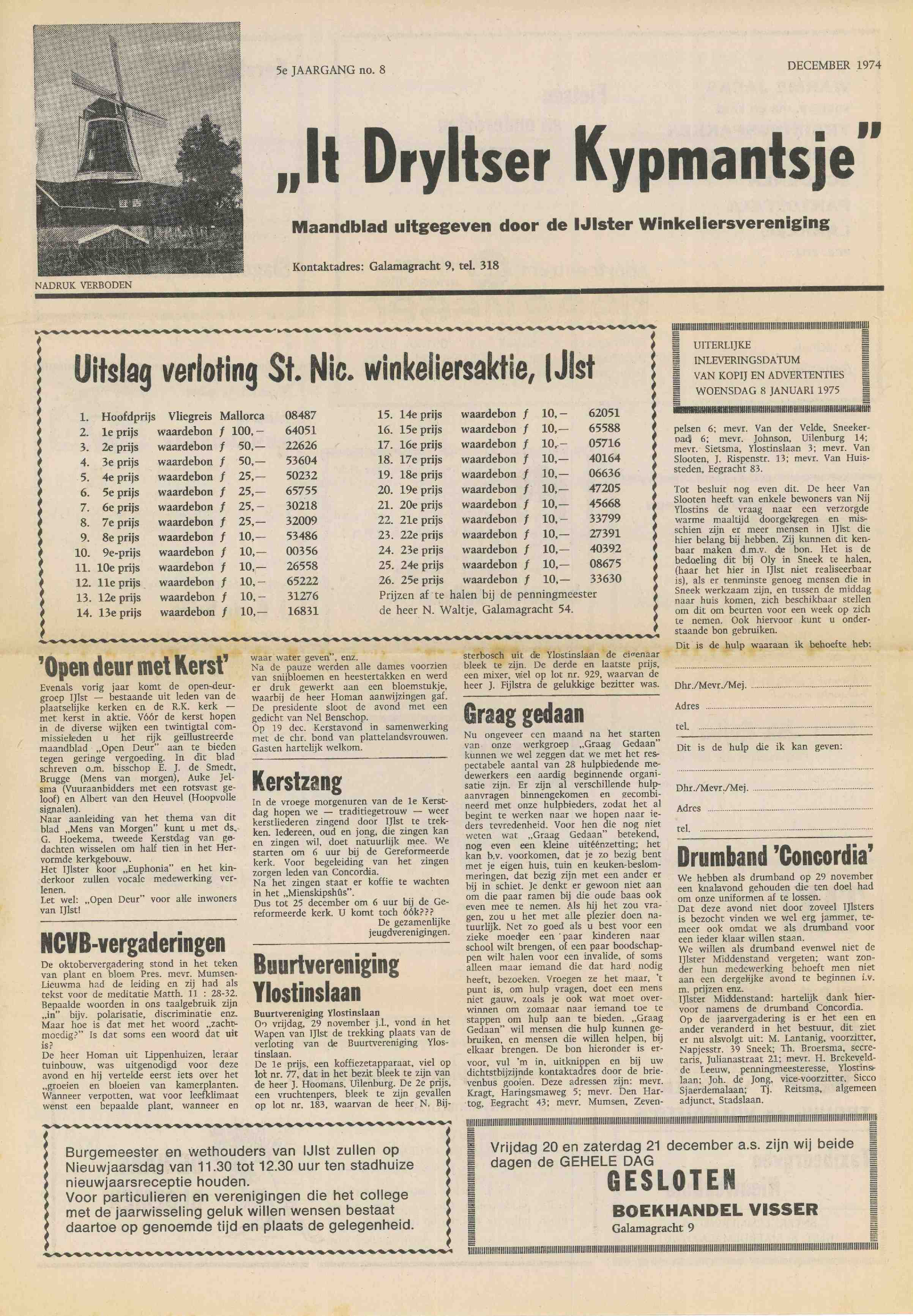 Cover editie december 1972