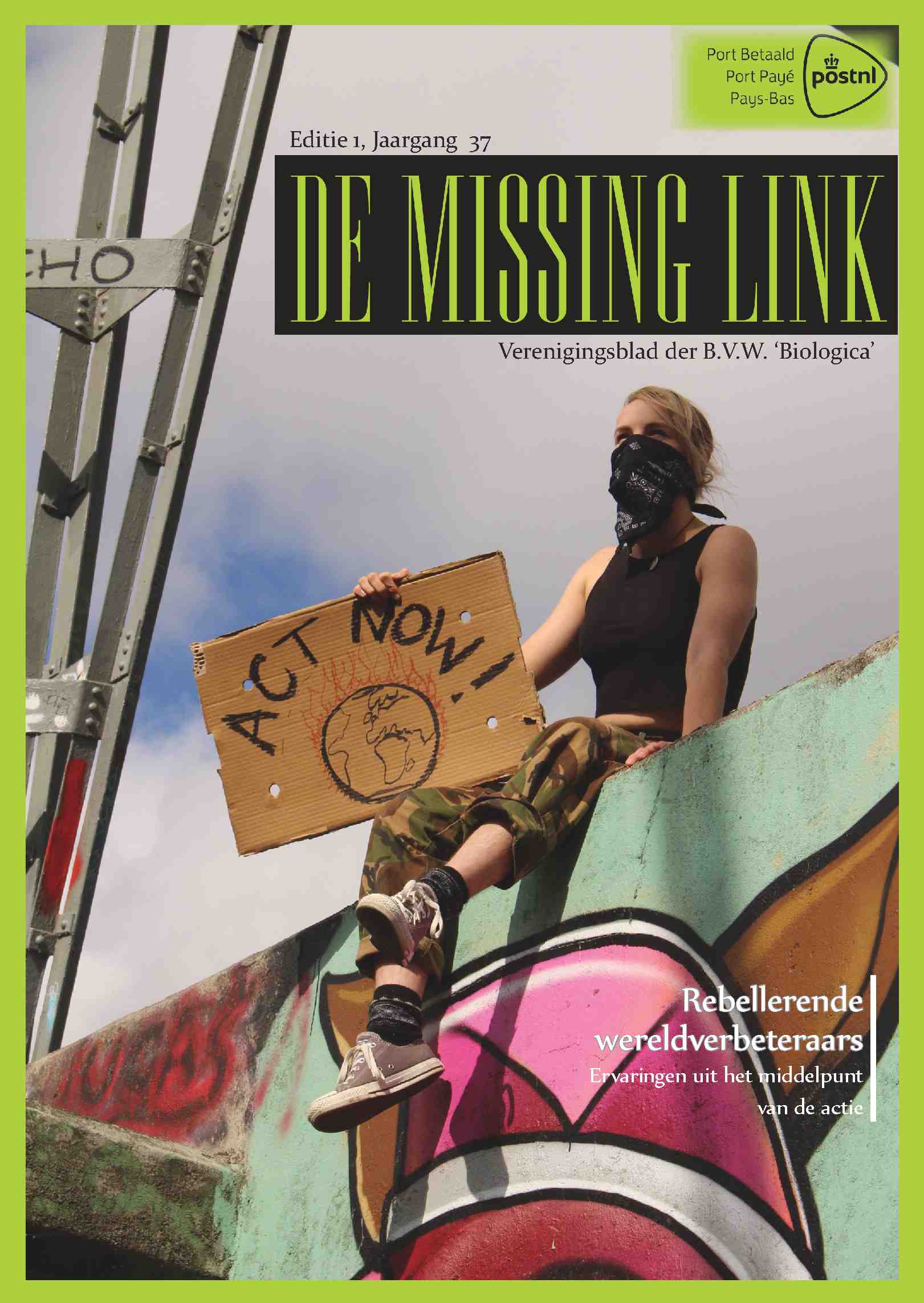 Cover editie oktober 2020