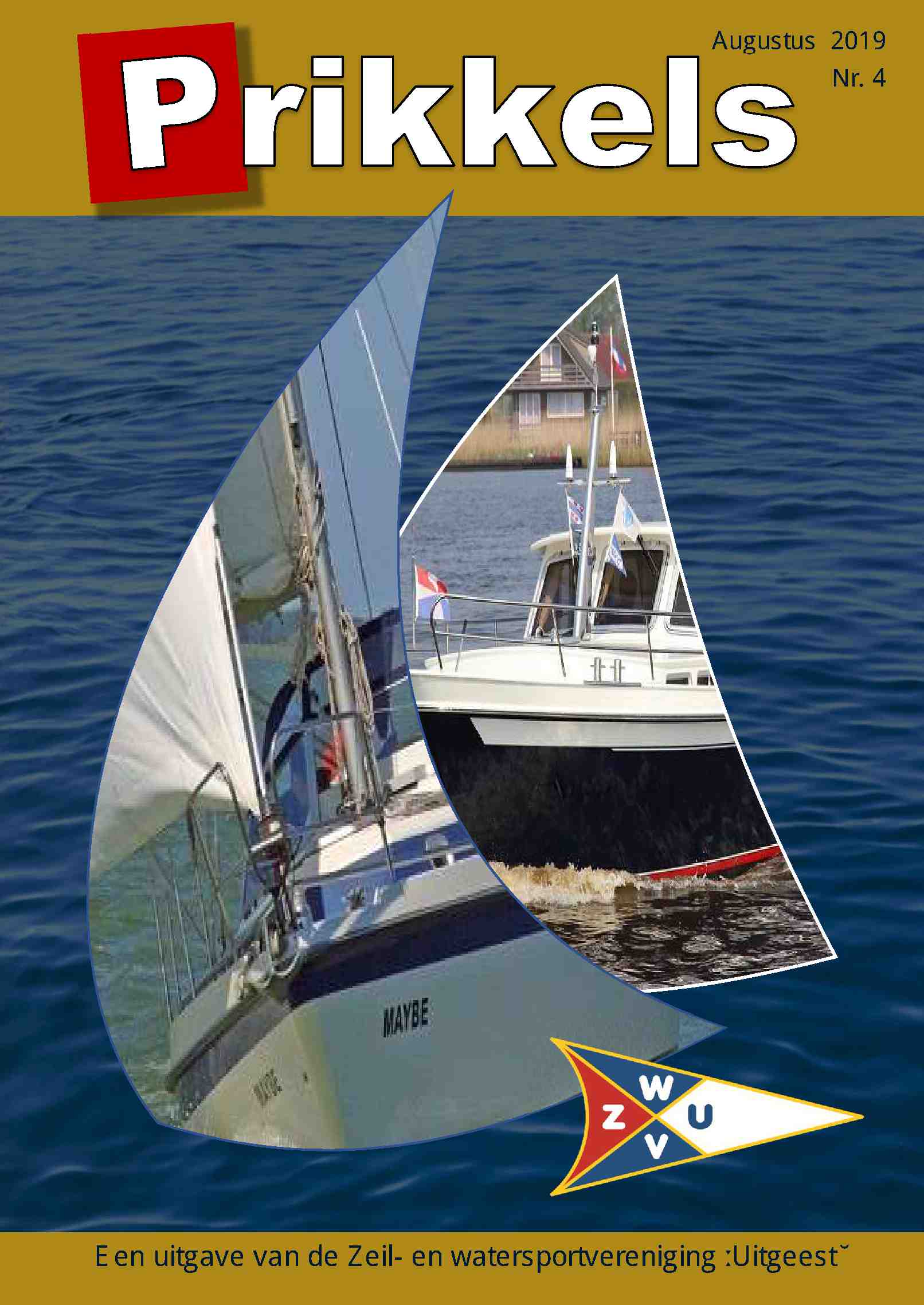 Cover editie augustus 2019