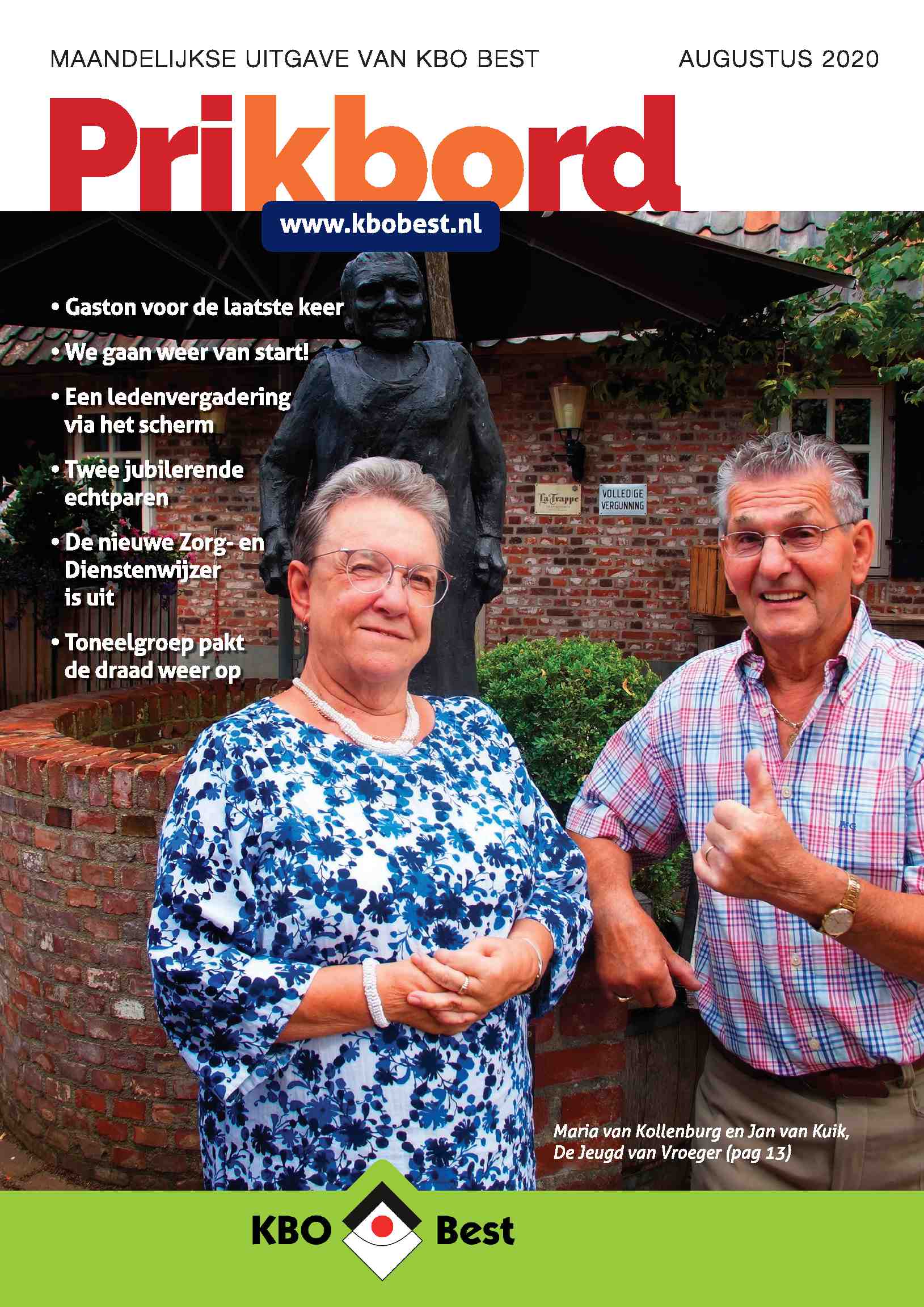 Cover editie augustus 2020