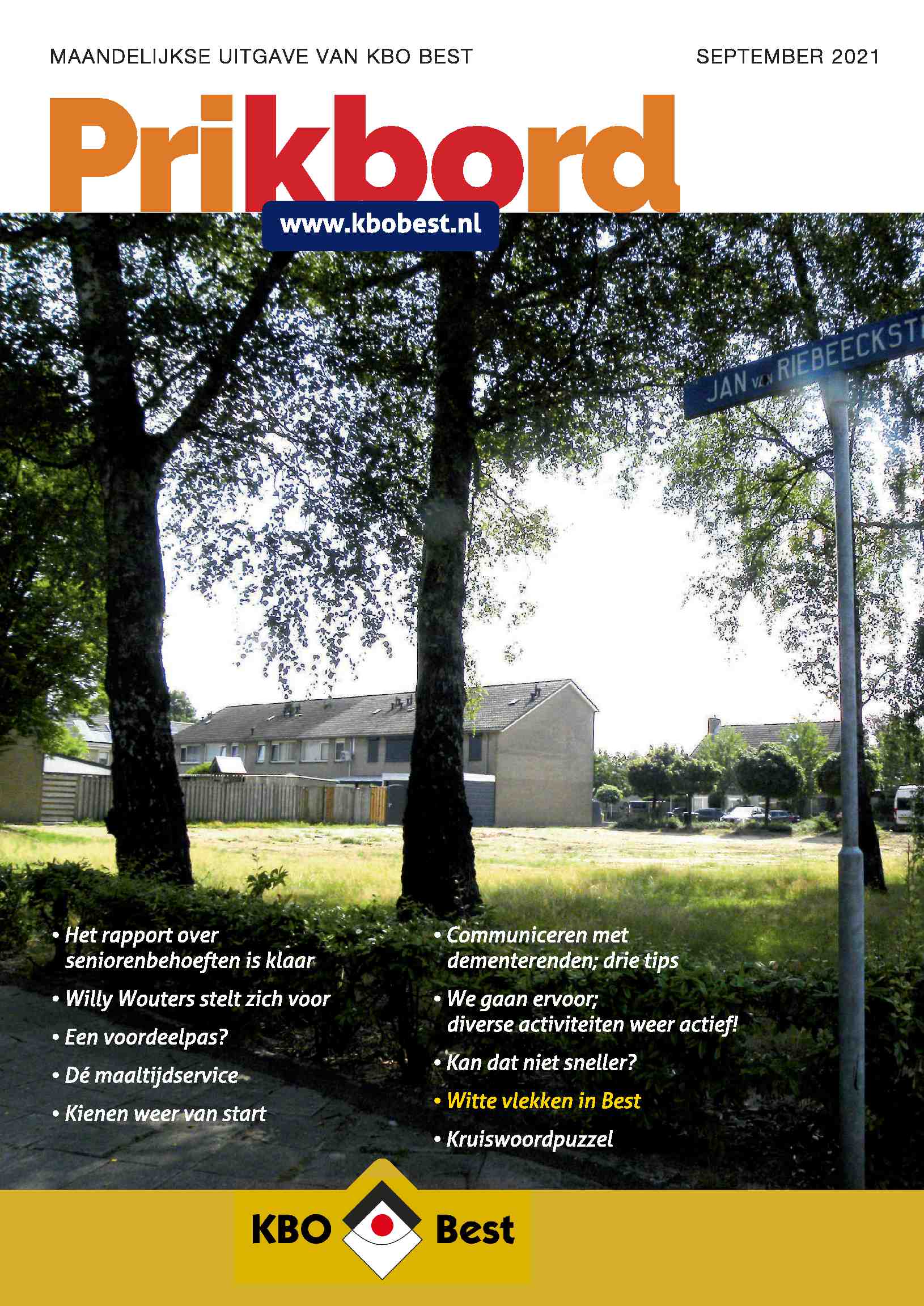 Cover editie september 2021