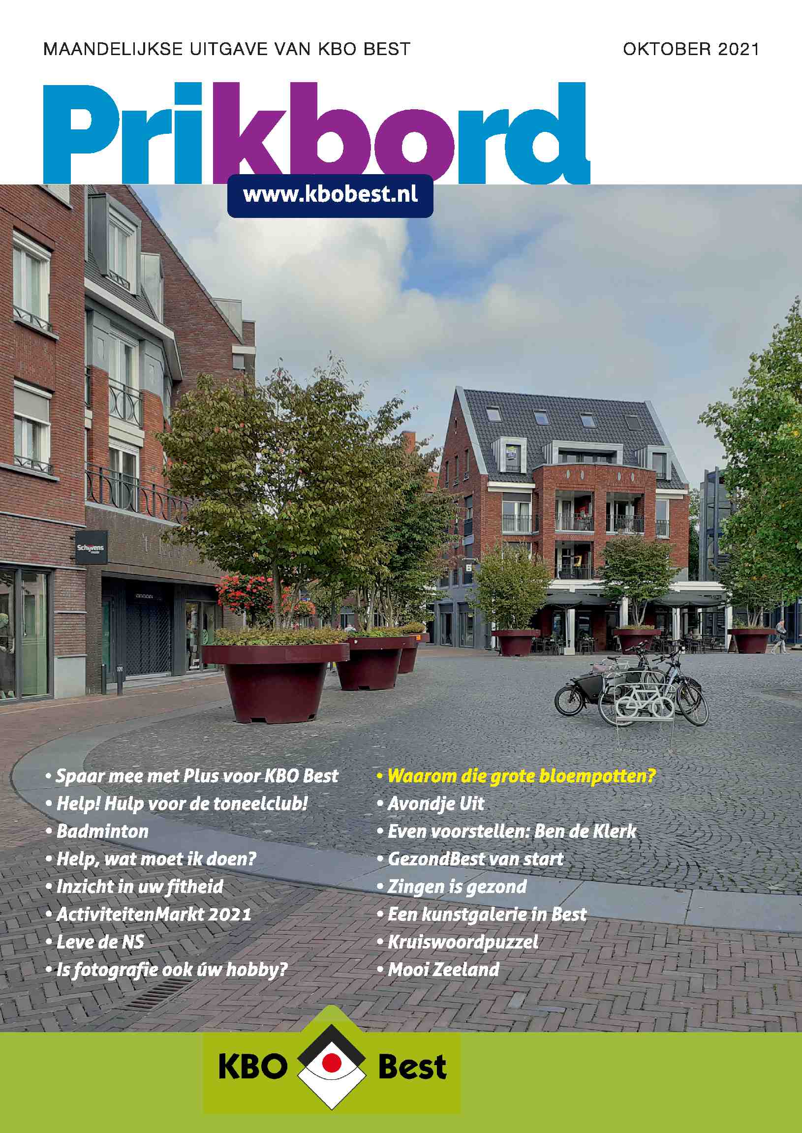 Cover editie oktober 2021