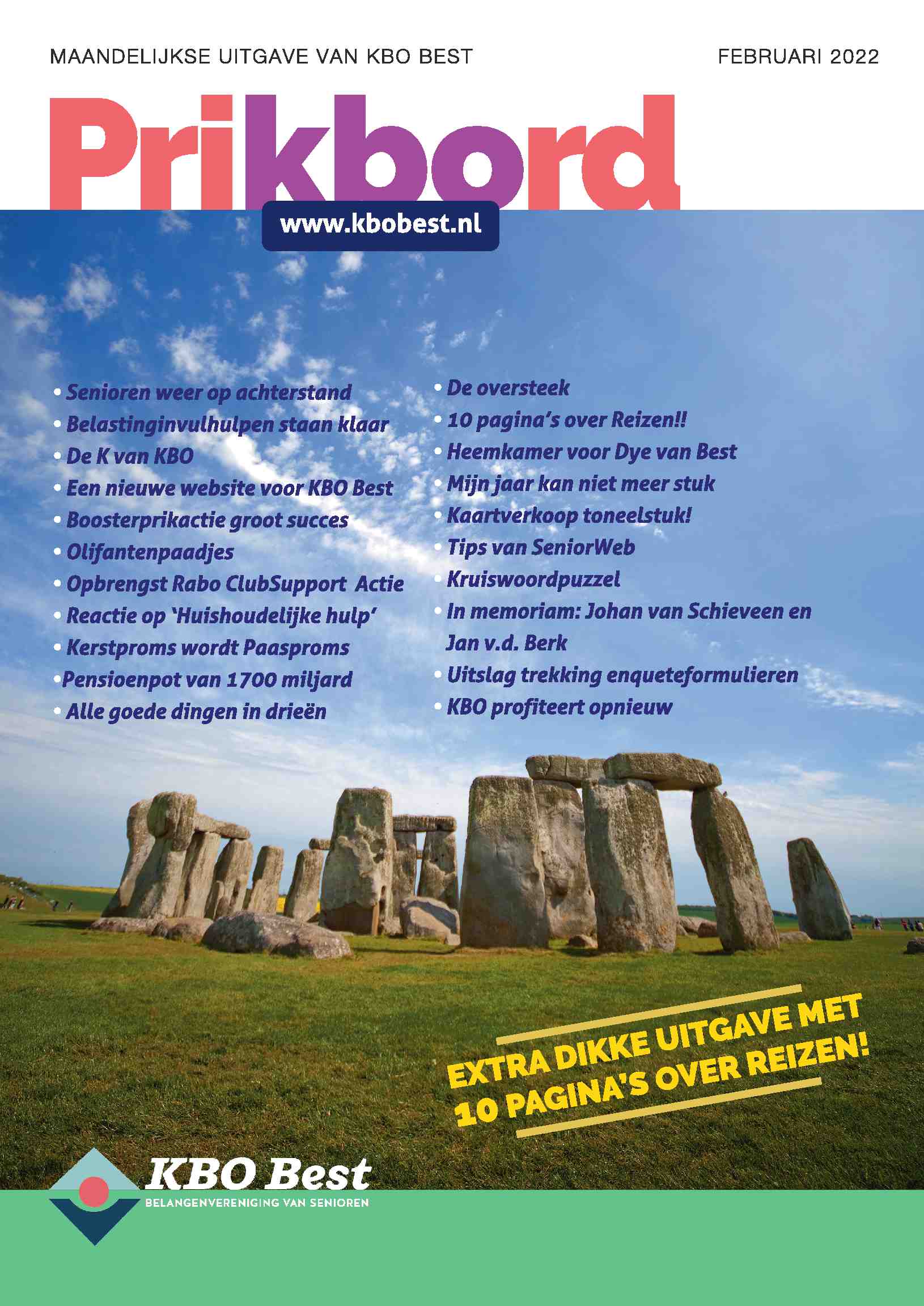 Cover editie februari 2022