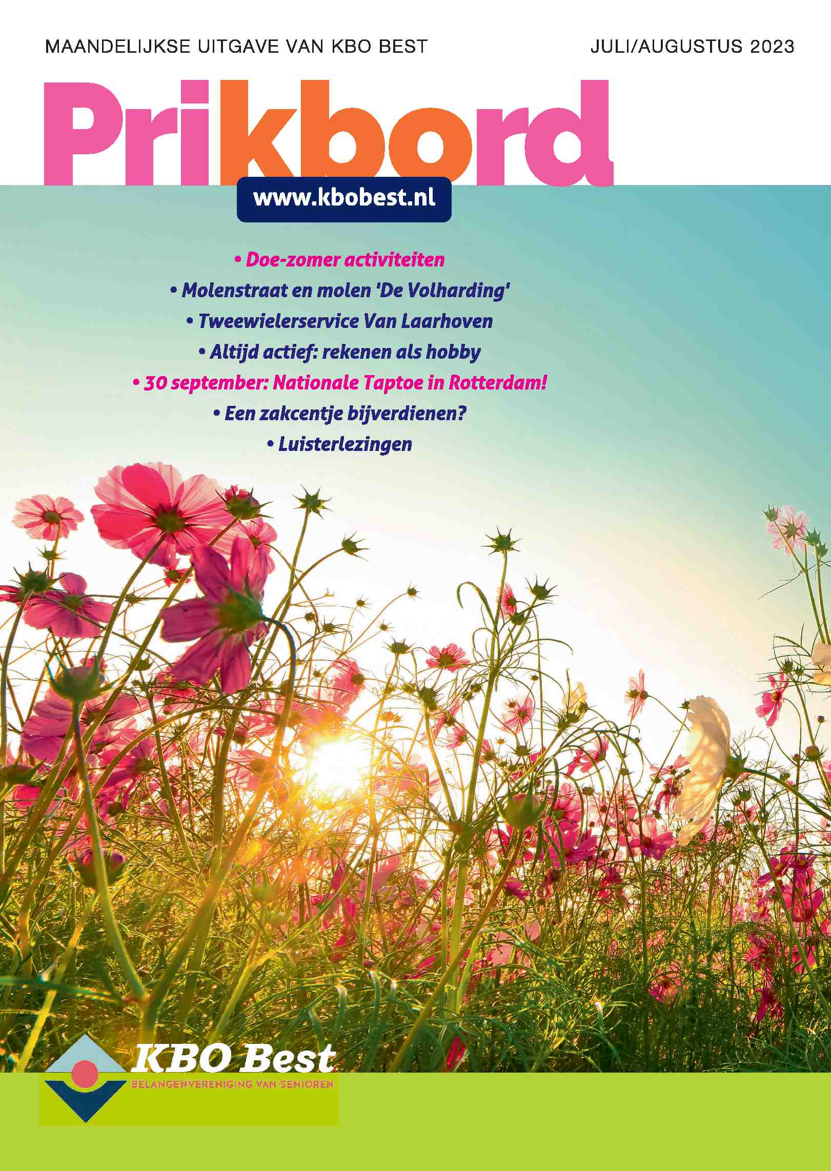 Cover editie juli 2023