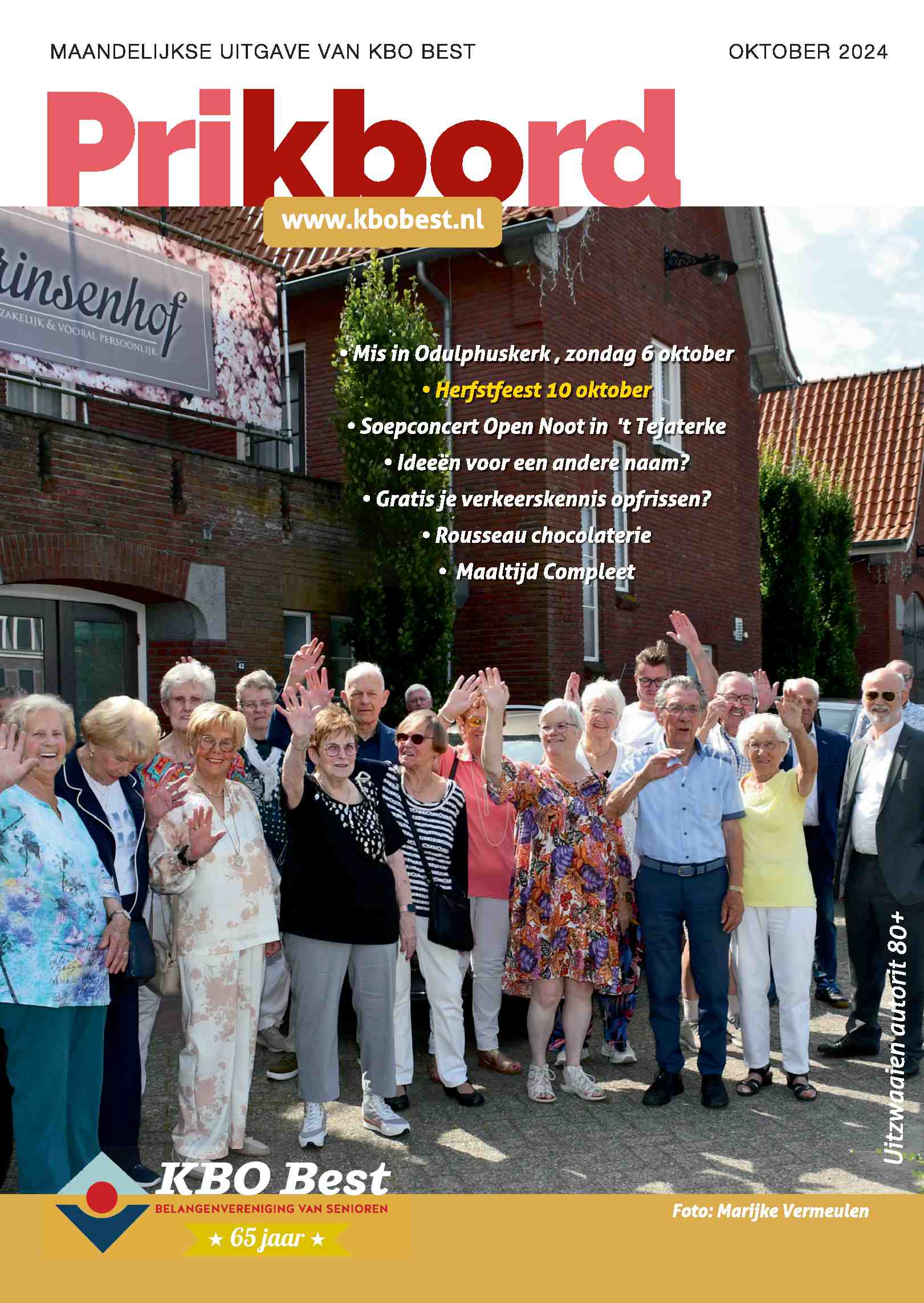 Cover editie oktober 2024