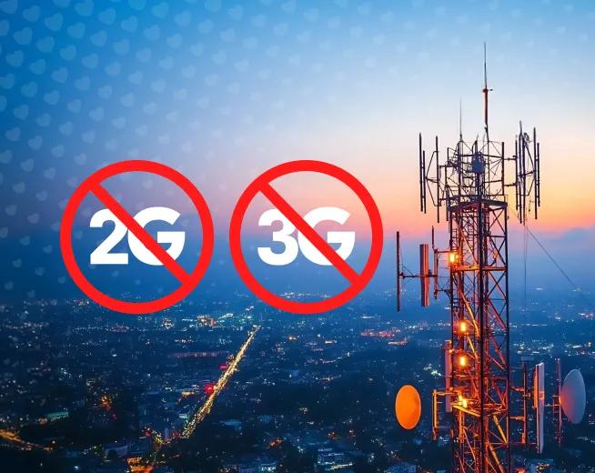 Wyłaczenie sieci 2G i 3G