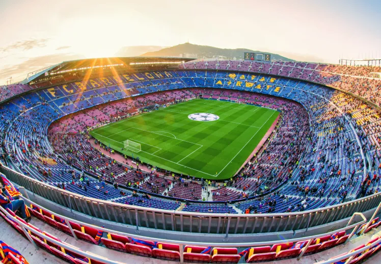 FC Barcelona Camp Nou Liga Mistrzów