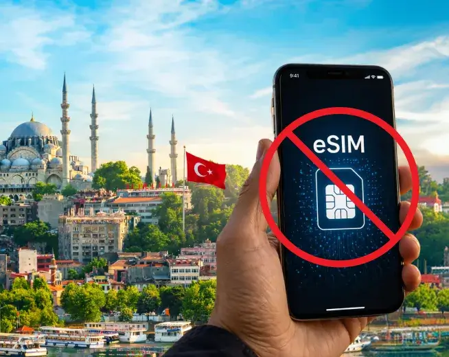 eSIM ban in Turkey