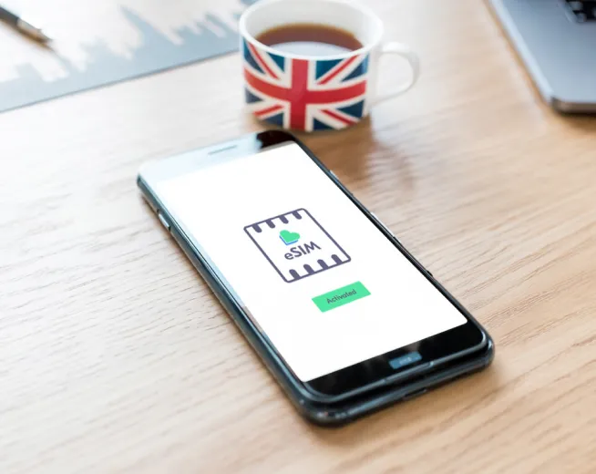 How to activate eSIM in London