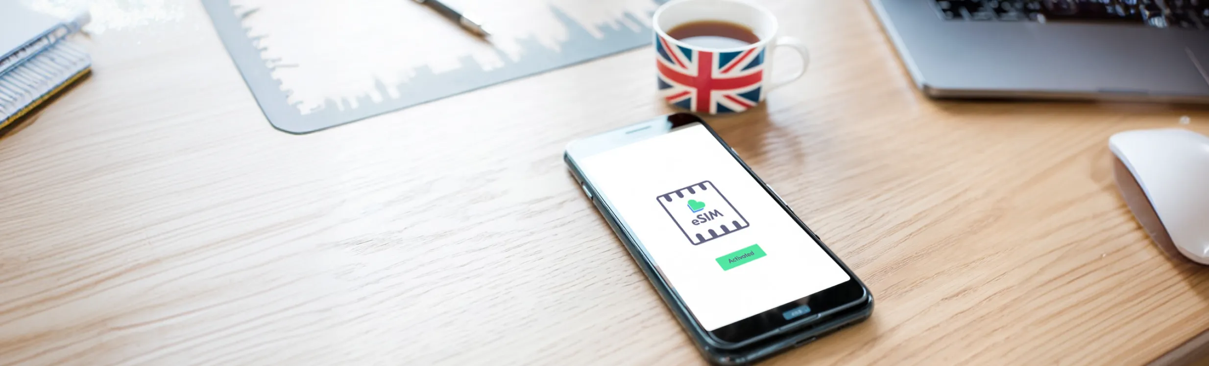 How to activate eSIM in London