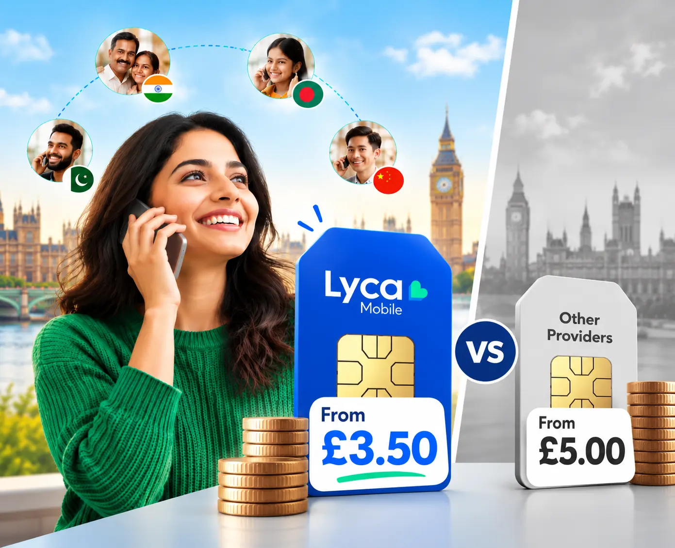 cheapest international calling option mob