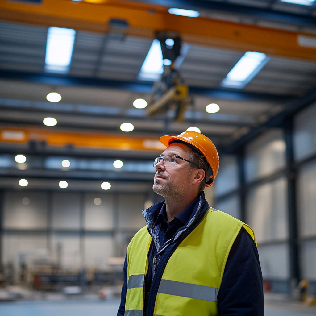 Cursist ontvangt tijdens een praktijktraining bij Hijsconcurrent uitleg over de geldigheid en verlenging van het hijscertificaat, met aandacht voor veiligheid en naleving van regelgeving.