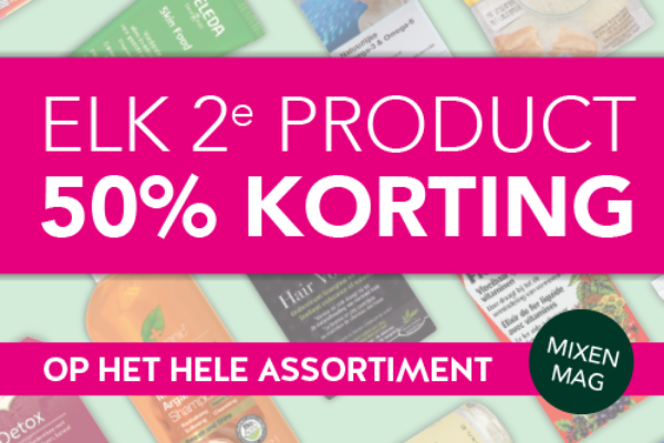 Holland & Barrett: 2e product 50% korting