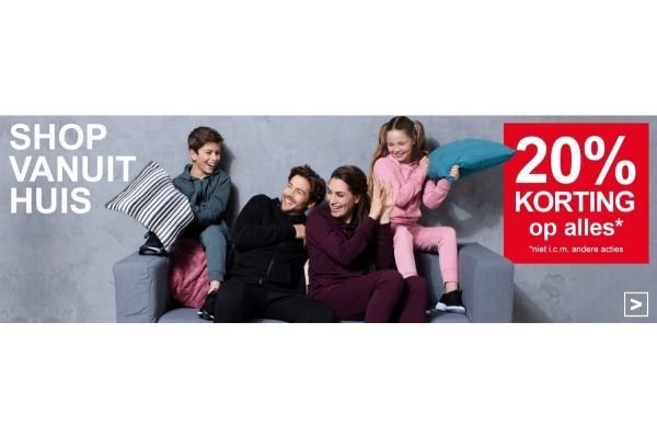 Scapino: 20% korting op alles
