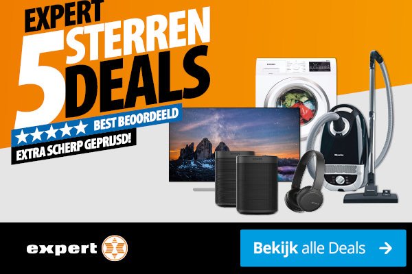 Expert: 5-Sterrendeals met meer dan â¬150 korting
