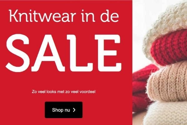 Bonprix: tot -70% op knitwear