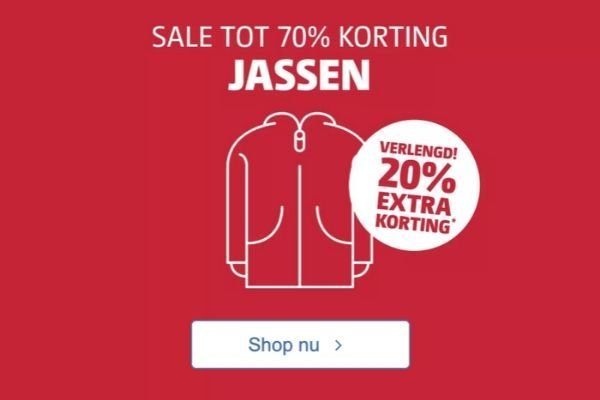 Bever: -70% + 20% extra korting