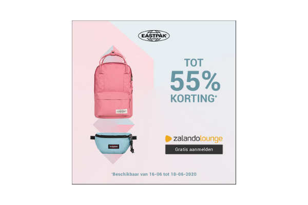 Zalando Lounge: Eastpack tot -55%