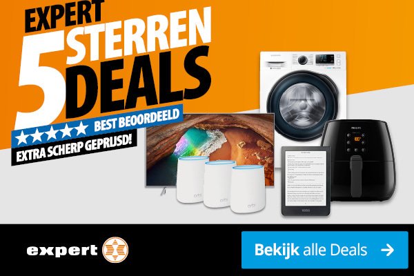 Expert: 5-Sterrendeals met meer dan â¬200 korting