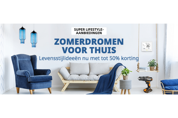 AliExpress: tot 50% korting op Lifestyle