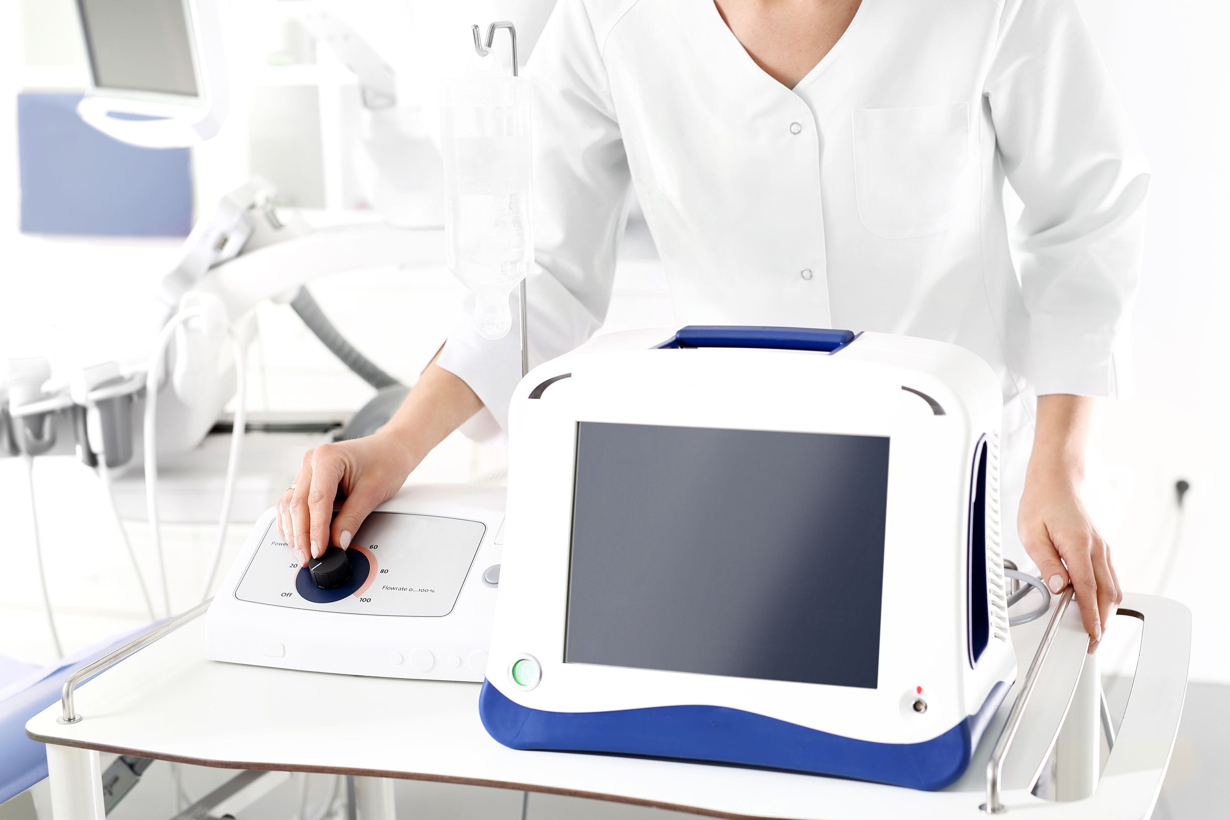 جهاز ليزر لعلاج الدوالي في Vein Clinic Alanya & Dr. ZAN Vein Clinic Antalya