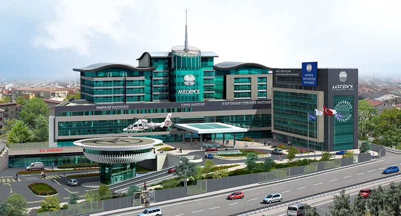 foto de la clínica turca Medipol Mega University Hospital que ofrece la terapia con células madre 