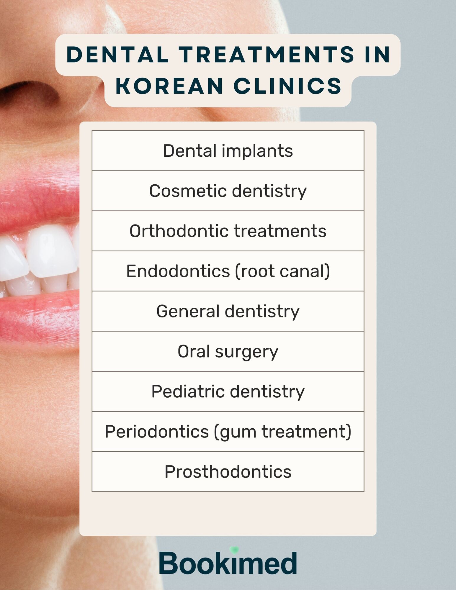 treatments in korea's dental clinics