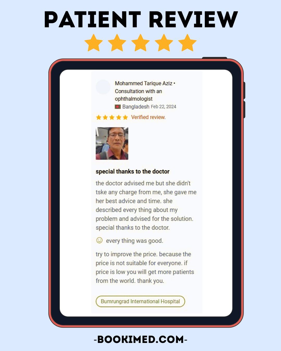 LASIK Eye Surgery Patient Review