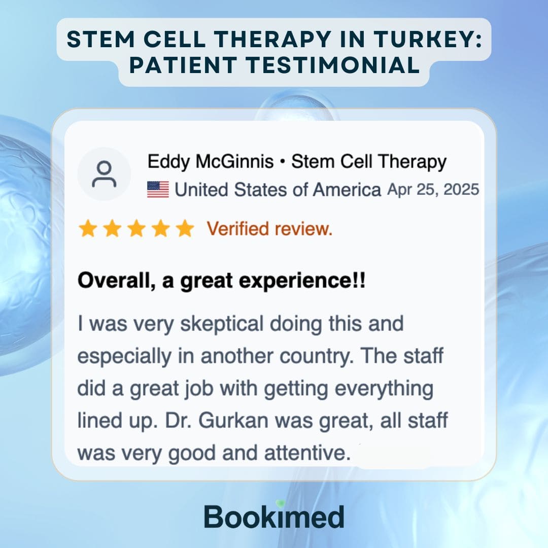best place for stem cell treatment: Turkey review
