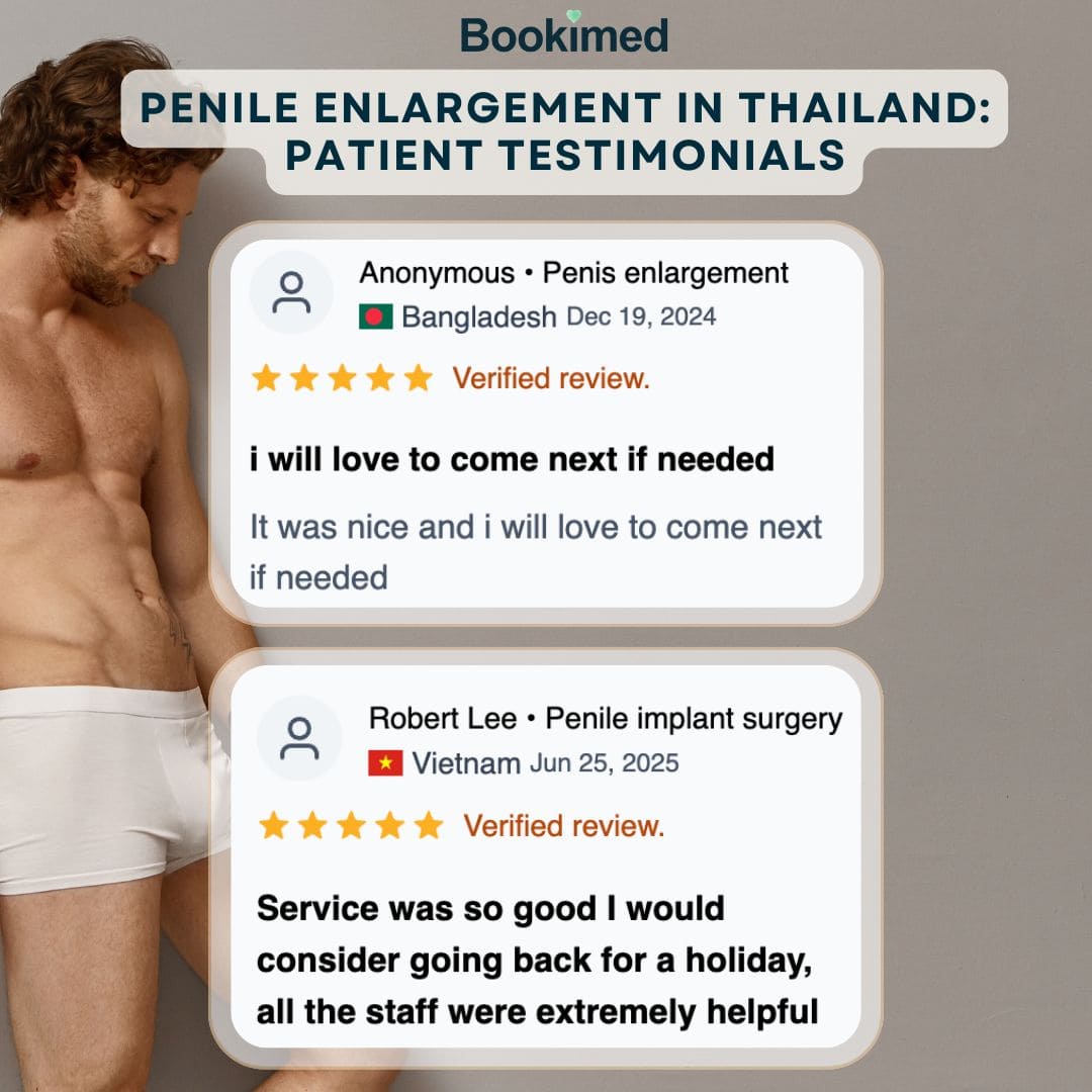Penile enlargement surgery locations: Thailand reviews