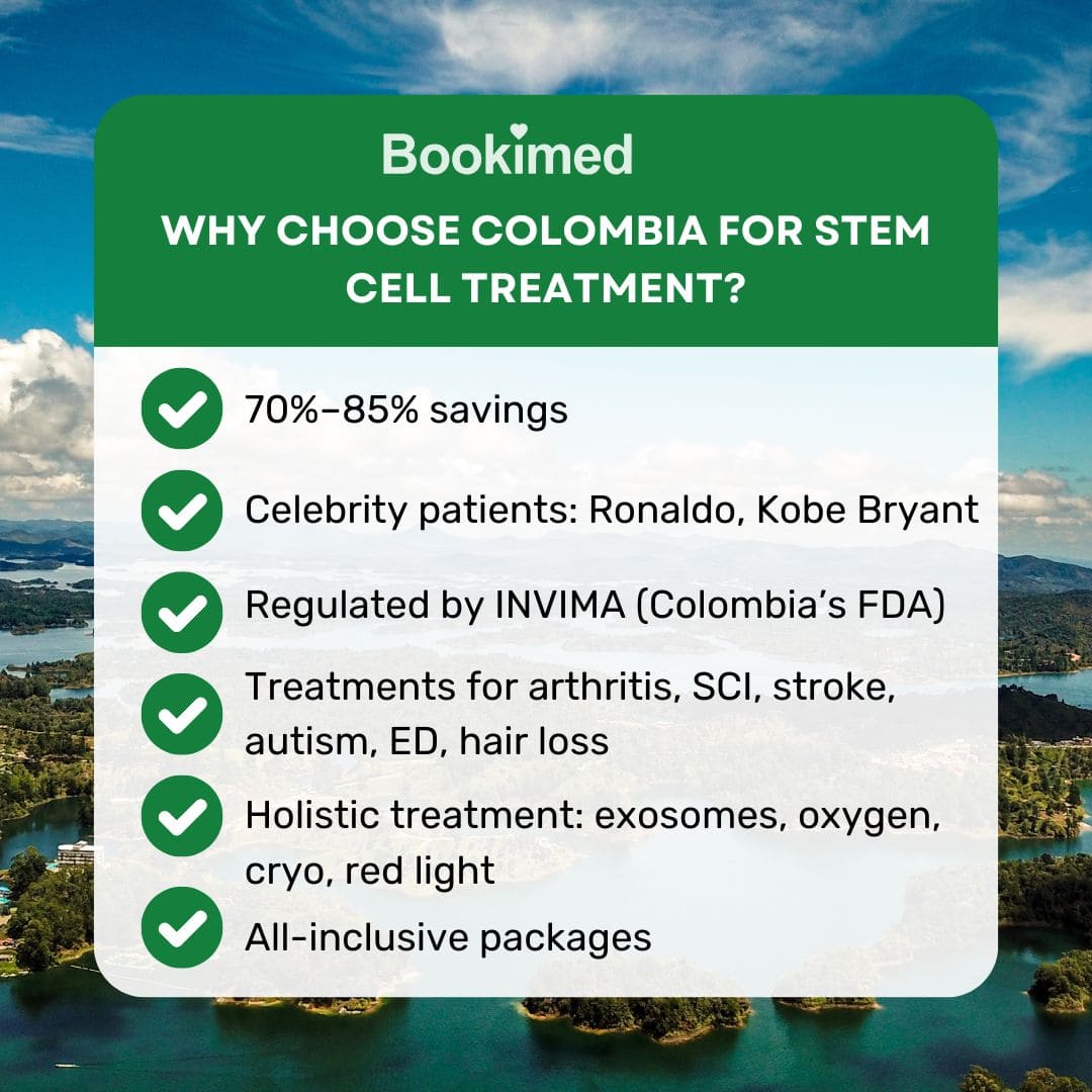 stem cell therapy in Colombia: cutting-edge therapies